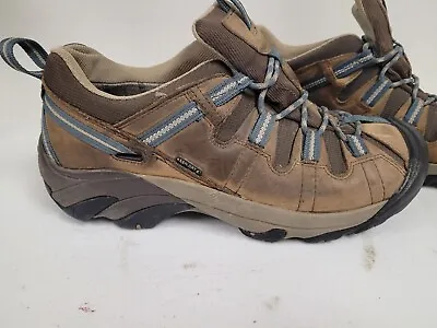 KEEN Targhee II Shoes Mens 11.5 Brown Waterproof  Outdoor Hiking Trail • $41