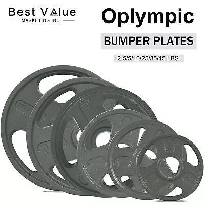 2.5-45LB Bumper Plates Oplympic Weight Plates Bumper Weight Plates • $41.79