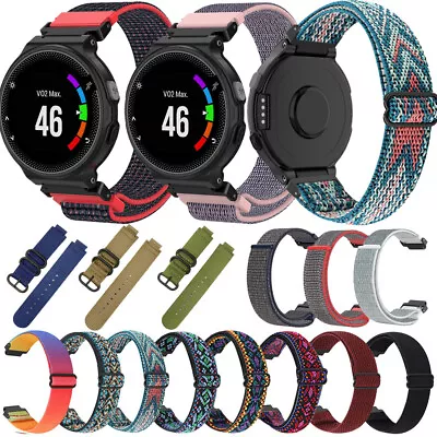 Nylon Watch Band Bracelet Strap For Garmin Forerunner 735XT 220 230 235 620 630 • $16.45