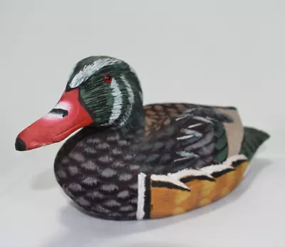 Darrens Decoys Annapolis Maryland 'Wood Duck' Decoy 11.25 In. Glass Eyes • $2.25