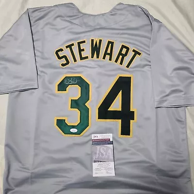 Dave Stewart Signed Custom Jersey Auto Autograph Certified Size XL • $64.99