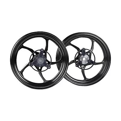 MOS Forged Aluminum Alloy Wheels FS-05 For Yamaha NMAX 155 2020-2023 - Black • $1073.64