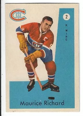 1959-60 59-60  Parkhurst Maurice Richard # 2    Nm • $72.61