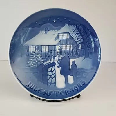 B&g Bing & Grondahl Denmark Christmas Plate 1973  Country Christmas  #9073 • $12.95