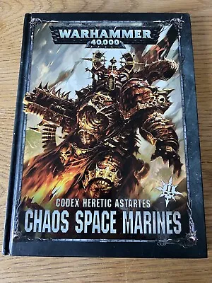 Warhammer 40k Codex Chaos Space Marines Book 2 Hardback • £6.40