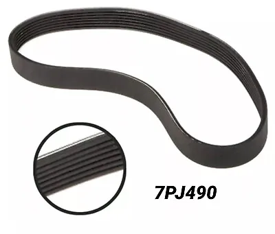 Drive Belt  Fits All QUALCAST Rotary Mowers Using Belt 7PJ490   FAST UK POST • £8.75