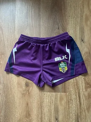 Melbourne Storm Nrl  Rugby League Match Shorts 32” • £20