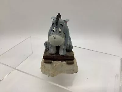 Disney Winnie The Pooh Simply Pooh Figurine Eeyore Rare Here I Go Down Again • £24.95