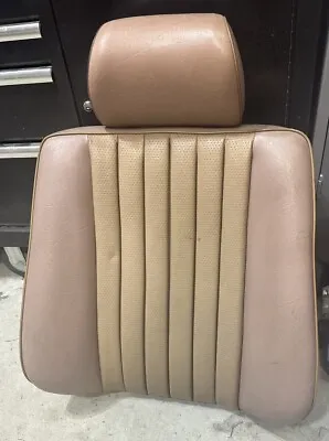 Mercedes W124 Palomino Front Seat Backrest Cover Headrest E320 400e 300e D Te • $69.99