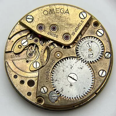 Movement OMEGA 30T2 INCOMPLETO Original For Pieces Replacement • $274.52