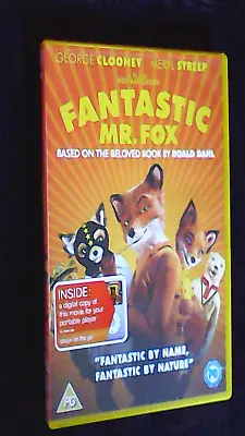 FANTASTIC MR FOX DVD Mister George Clooney Roald Dahl Mister New Sealed UK R2 • £5.99