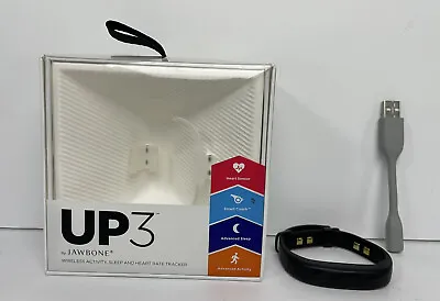 Jawbone UP3 Wristband Calorie Meter Heart Rate Monitor Sleep And Fitness Track • $9.56
