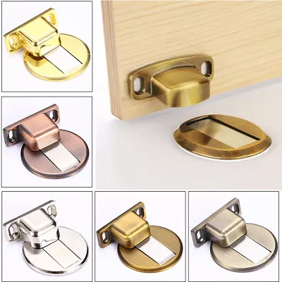 £5.59 • Buy Premium Magnetic Door Stop Stopper Holder Catch Heavy Duty Catch No Punching
