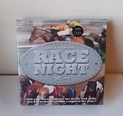 Host Your Own Race Night By Marks & Spencer Dvd Bord Game Brand New Horse Racing • £14.67