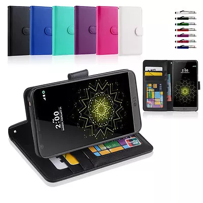 $10.95 • Buy New Leather ID Wallet Case Cover For New LG G5 4G +