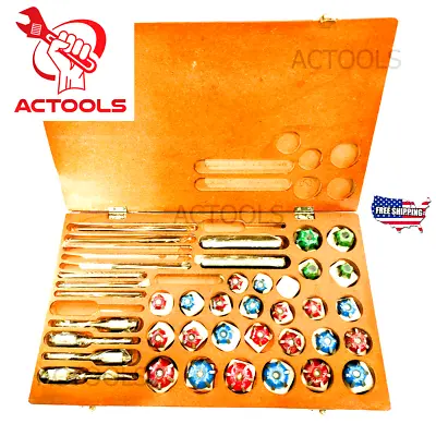 39 Pcs Valve Seat Carbide Tipped Cutter Set For Vintage & Modern Car & Bikes USA • $244.15