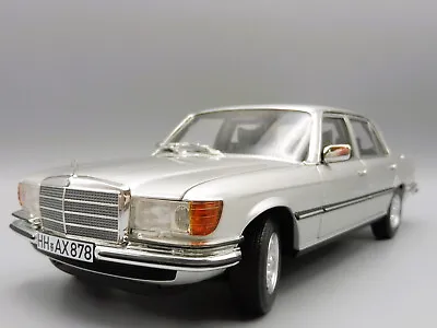 Mercedes-Benz 450 Sel 6.9 1976 Silver Metallic 1/18 NOREV 183785 Series 116 • $150.90