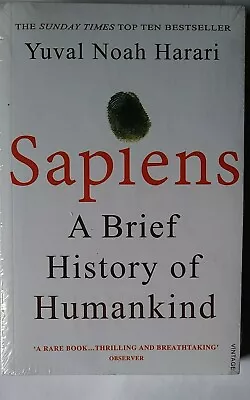 Sapiens : A Brief History Of Humankind By Yuval Noah Harari  BRAND NEW • $14.52