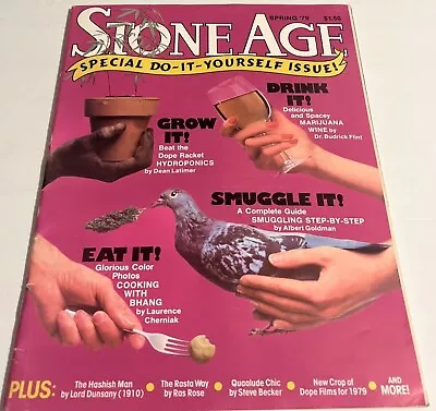 Stone Age - #2 1979 Marijuana Wine - Bhang Laurence Cherniak - Quaaludes - Hash • $20