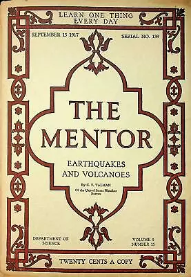 Mentor Magazine #139 VG 1917 • $16