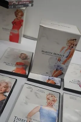 Marilyn Monroe DVD ￼Diamond Collection Volume 1 & 2 With 2 Bonus Films • $80