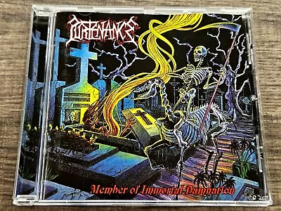 PURTENANCE ~ Member Of Immortal Damnation (1992) +DEMO & EP / DEATH METAL CD • $12.95