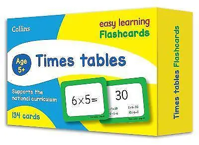 Times Tables Flashcards Ideal For Home Learning Co • £10.83