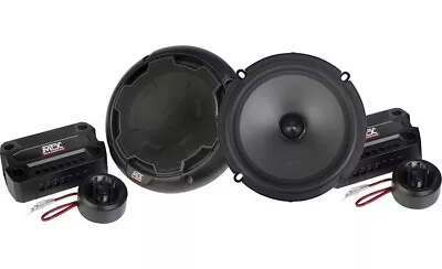 Pair MTX THUNDER61 6.5  360w Car Audio Component Speakers W/Multi-Mount Tweeters • $145.99