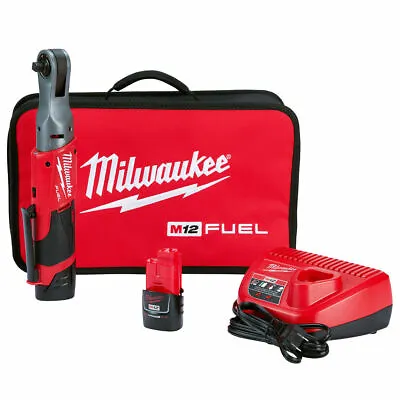 Milwaukee 2557-22 M12 FUEL™ 3/8  Ratchet 2 Battery Kit • $228.70