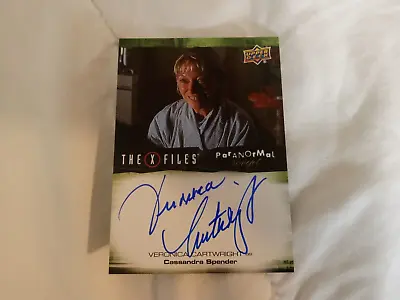 2018 Upeer Deck X-Files Veronica Cartwright  A-VC Autograph Signed Card • $19.75