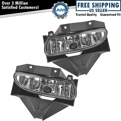 Performance Upgrade Clear Lens Fog Light Lamp Pair Set Of 2 For Mustang GT Mach1 • $34.80