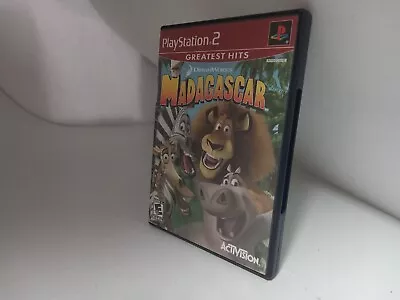 MADAGASCAR GREATEST HITS Playstation 2 PS2 Complete & Tested USA NTSC #G39 • $14.75