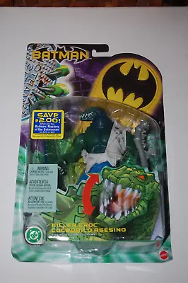 Killer Croc-Jaw Crushing-Batman 2003-MOC-Mattel • $19.99