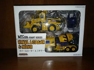 MAKETOYS MTC CO GIANT SERIES WHEEL LOADER & MIXER Transformers G2 Devastator • $149