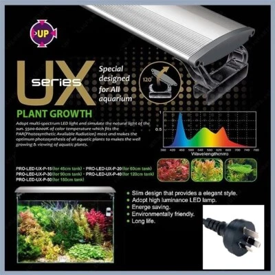 UP Aqua Pro Series UX P Aquarium Lighting Designed For Aquatic Plants Fish Moss • $250