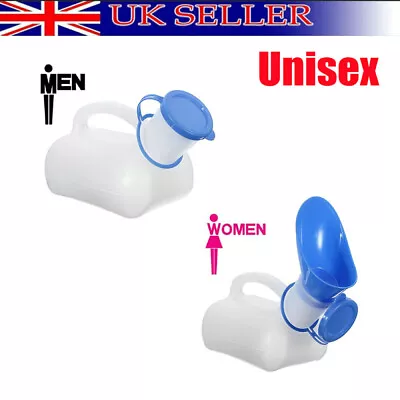 1X 1000ml Unisex Male Female Urine Wee Bottle Portable Urinal Camping Car Toilet • £5.69