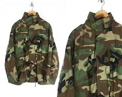 Grade 1 True Vintage M65 USA Made Field Jacket - Camouflage - Alpha Industries • $74.89