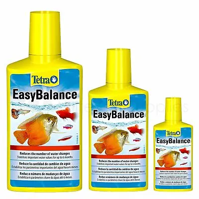 £6.99 • Buy Tetra Easy Balance Water Conditioner Aquarium Fish Tank Treatment