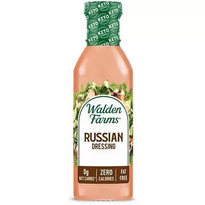 Walden Farms Dressing Calorie Free Russian 12 FO (Pack Of 6) • £44.97