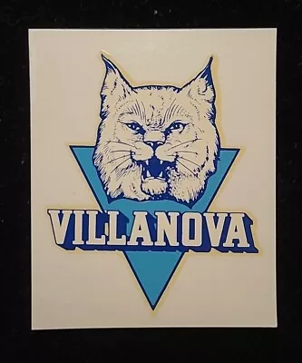 Rare Vintage 1950s Villanova University  Wildcat  Mascot Decal • $15