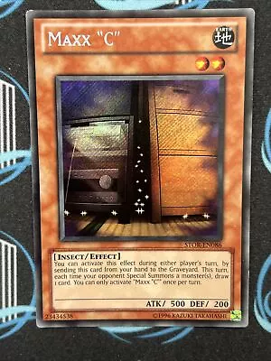 Yugioh Maxx  C  STOR-EN086 Secret Rare NM-LP • $72.79