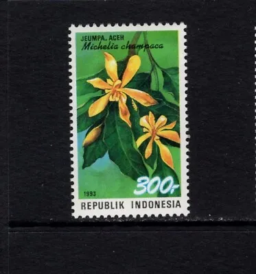 Indonesia 1993 FLORA AND FAUNA MICHELIA CHAMPACA MNH SC 1562a • $1.50