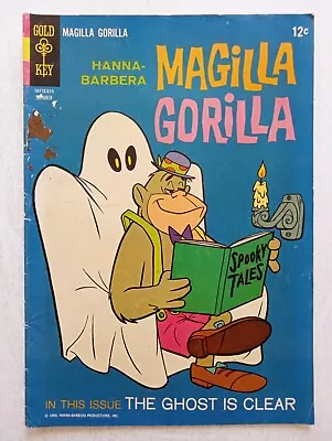 Gold Key Magilla Gorilla #9 Silver Age 1966 Comic Book The Ghost Is Clear • £11.07