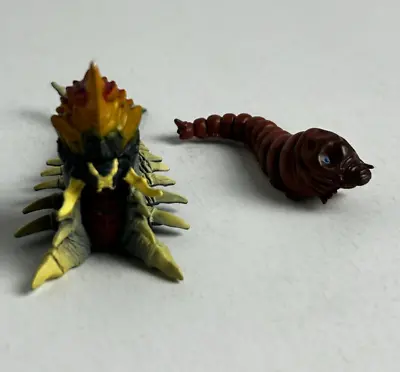 Godzilla BATTRA & MOTHRA LARVA 3  & 2  Figure HG Series 7 Gashapon Bandai Toho • $59