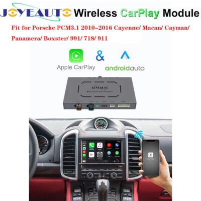 $375.92 • Buy Joyeauto Wireless CarPlay Retrofit For Porsche PCM 3.1 Android Auto 2010-2016
