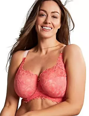 Panache Allure Full Cup Bra	Underwired Non-Padded Supportive Bras 10765 Coral • £36