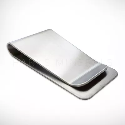 Stainless Steel Money Clip Silver Metal Pocket Holder Wallet Credit Card USA • $6.98