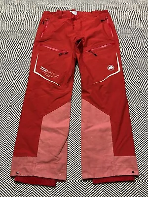 Mammut Zermatters Goretex Trousers Waterproof Pants Mens Size Eu 50 Uk 34 L • £110