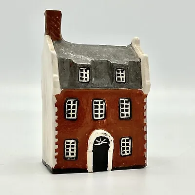 Vintage #60 Mudlen End Studio Miniature Ceramic House Figurine England Tudor • $25