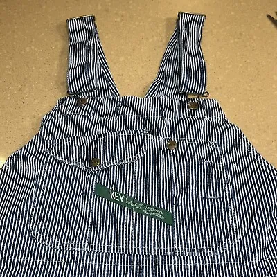Key Imperial Mens Overalls Tagged 48 X 30 Measure 46 X 28 Hickory Stripe Pants • $30